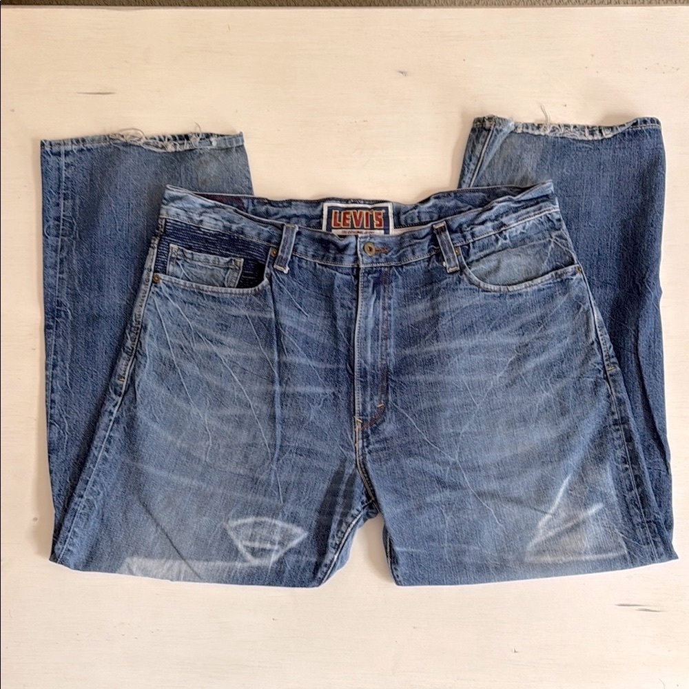 Levi's Men's Relaxed Fit Denim Jeans - Classic Blue